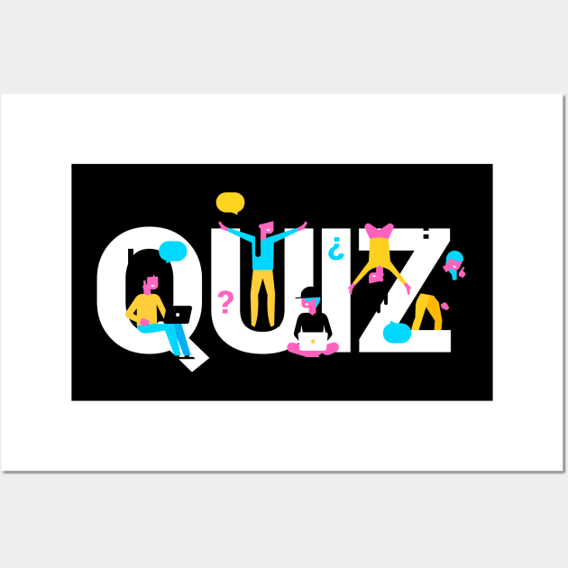 Quiz Wall Art by Mako Design 